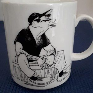 Albert Hirschfeld Caricaturist Collector Mug